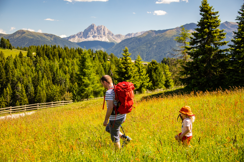 SÃ¼dtirol Dolorama HÃ¼ttenwanderung mit Kleinkind